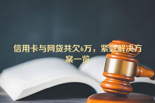 信用卡与网贷共欠6万，紧急解决方案一览