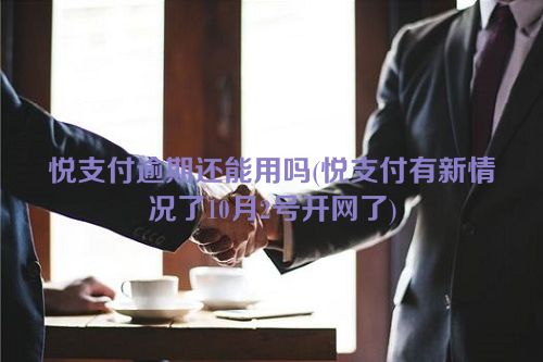 悦支付逾期还能用吗(悦支付有新情况了10月2号开网了)