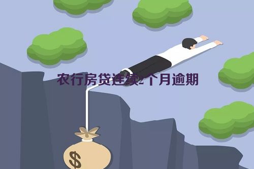 农行房贷连续2个月逾期