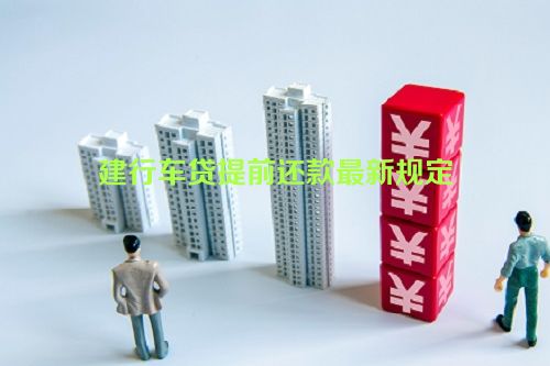 建行车贷提前还款最新规定