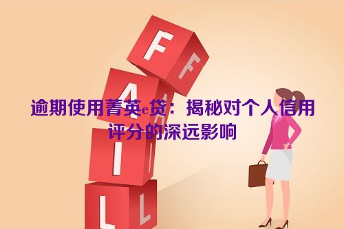 逾期使用菁英e贷：揭秘对个人信用评分的深远影响