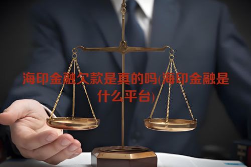 海印金融欠款是真的吗(海印金融是什么平台)