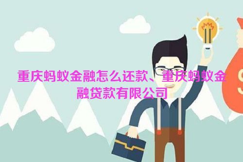 重庆蚂蚁金融怎么还款、重庆蚂蚁金融贷款有限公司