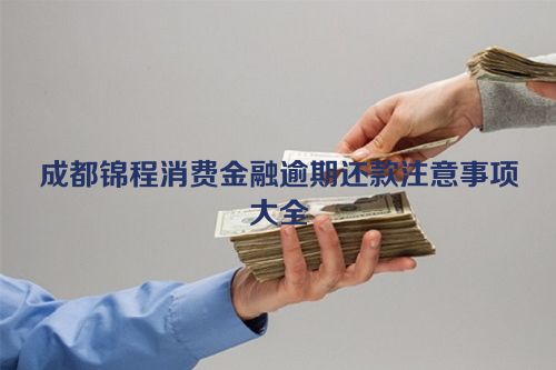 成都锦程消费金融逾期还款注意事项大全