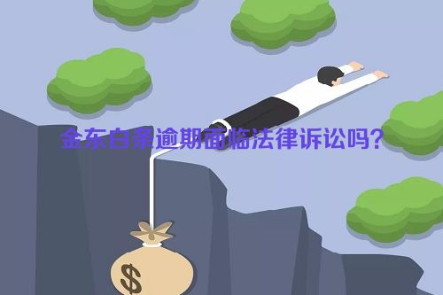 金东白条逾期面临法律诉讼吗？