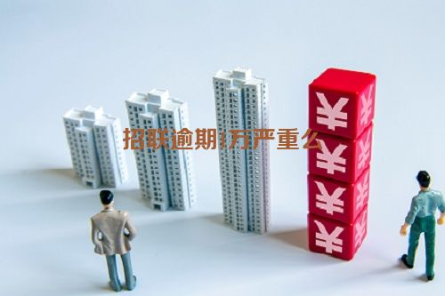 招联逾期1万严重么