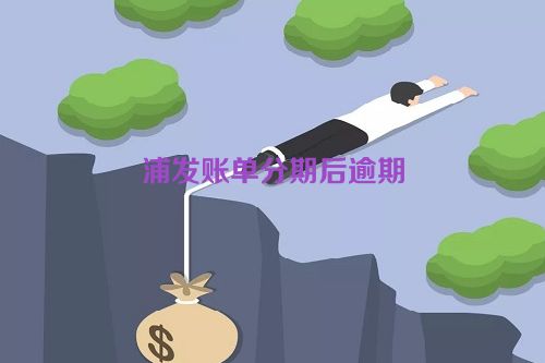 浦发账单分期后逾期