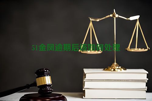 51金凤逾期后该如何处理