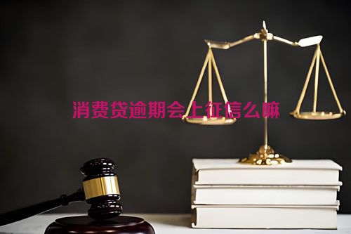 消费贷逾期会上征信么嘛