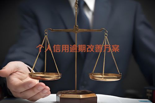 个人信用逾期改善方案