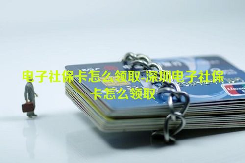 电子社保卡怎么领取-深圳电子社保卡怎么领取