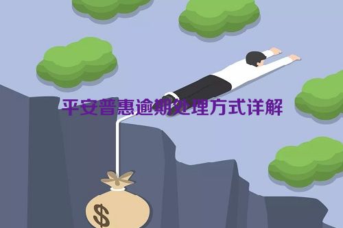 平安普惠逾期处理方式详解