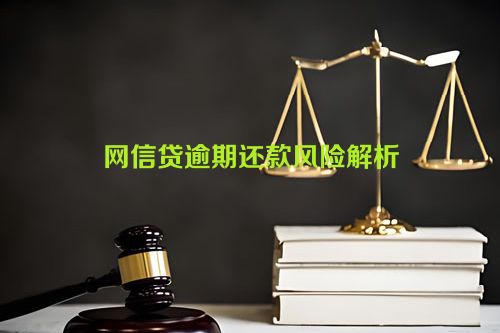 网信贷逾期还款风险解析