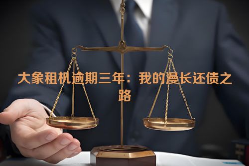 大象租机逾期三年：我的漫长还债之路