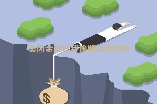 美团金融说我逾期是真的吗