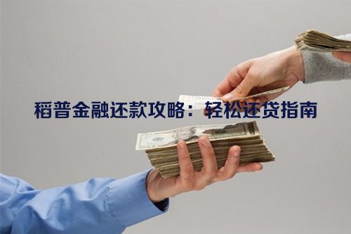 稻普金融还款攻略：轻松还贷指南