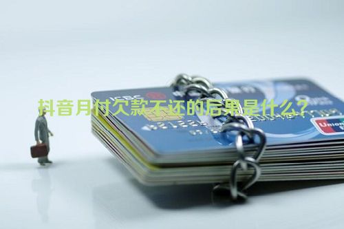 抖音月付欠款不还的后果是什么？