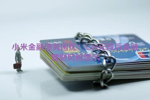 小米金融债务困扰：2500元背后金融理财风险警示