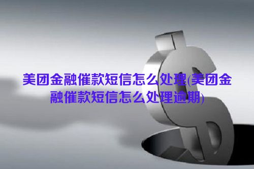 美团金融催款短信怎么处理(美团金融催款短信怎么处理逾期)