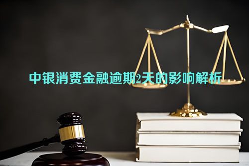 中银消费金融逾期2天的影响解析