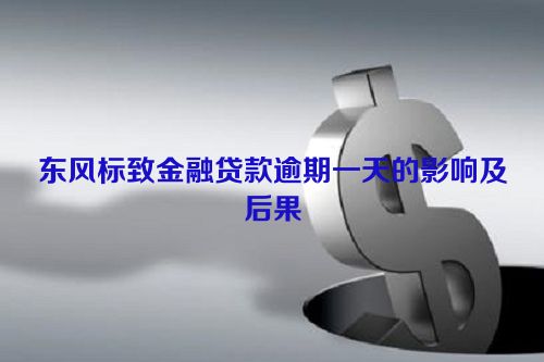 东风标致金融贷款逾期一天的影响及后果