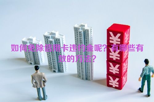 如何免除信用卡违约金呢？有哪些有效的方法？