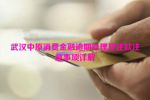 武汉中原消费金融逾期处理及还款注意事项详解