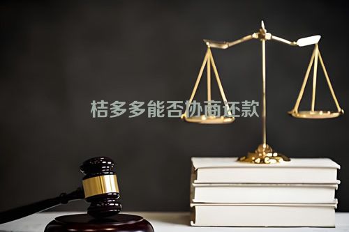 桔多多能否协商还款