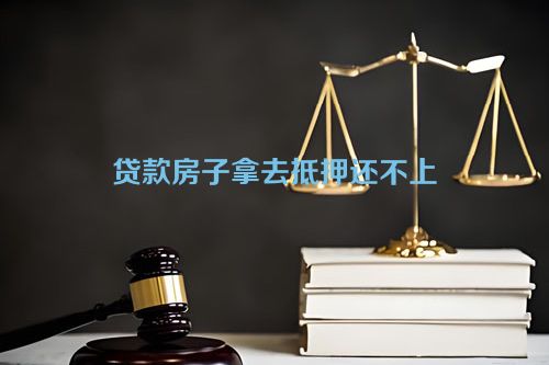 贷款房子拿去抵押还不上