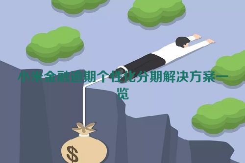 小米金融逾期个性化分期解决方案一览